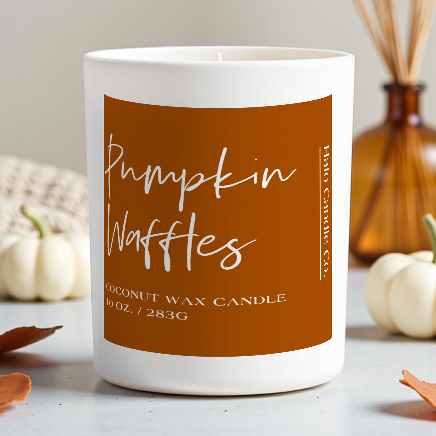 Pumpkin Waffles | 10 oz Fall Candle