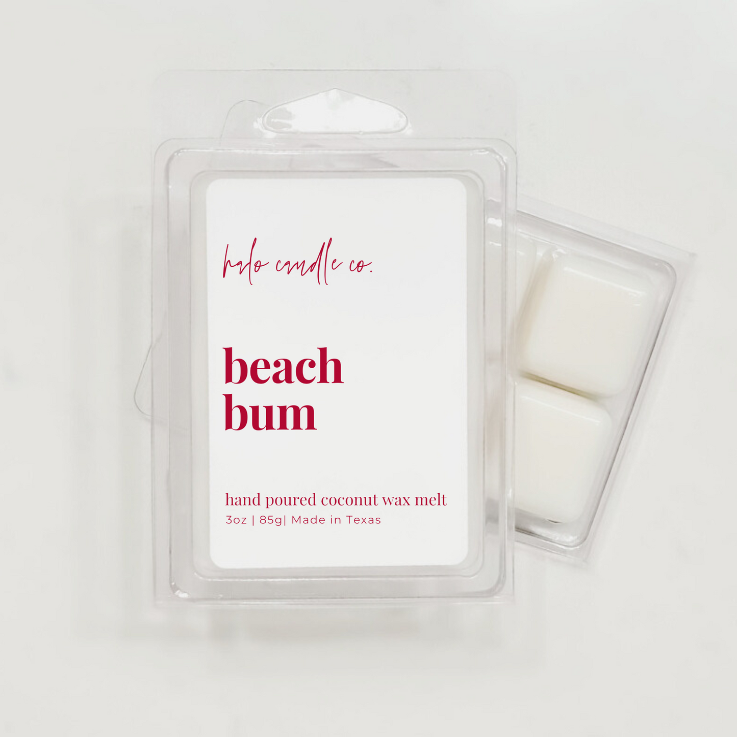 Wax Melts Coconut Wax Candle by Halo Candle Co..