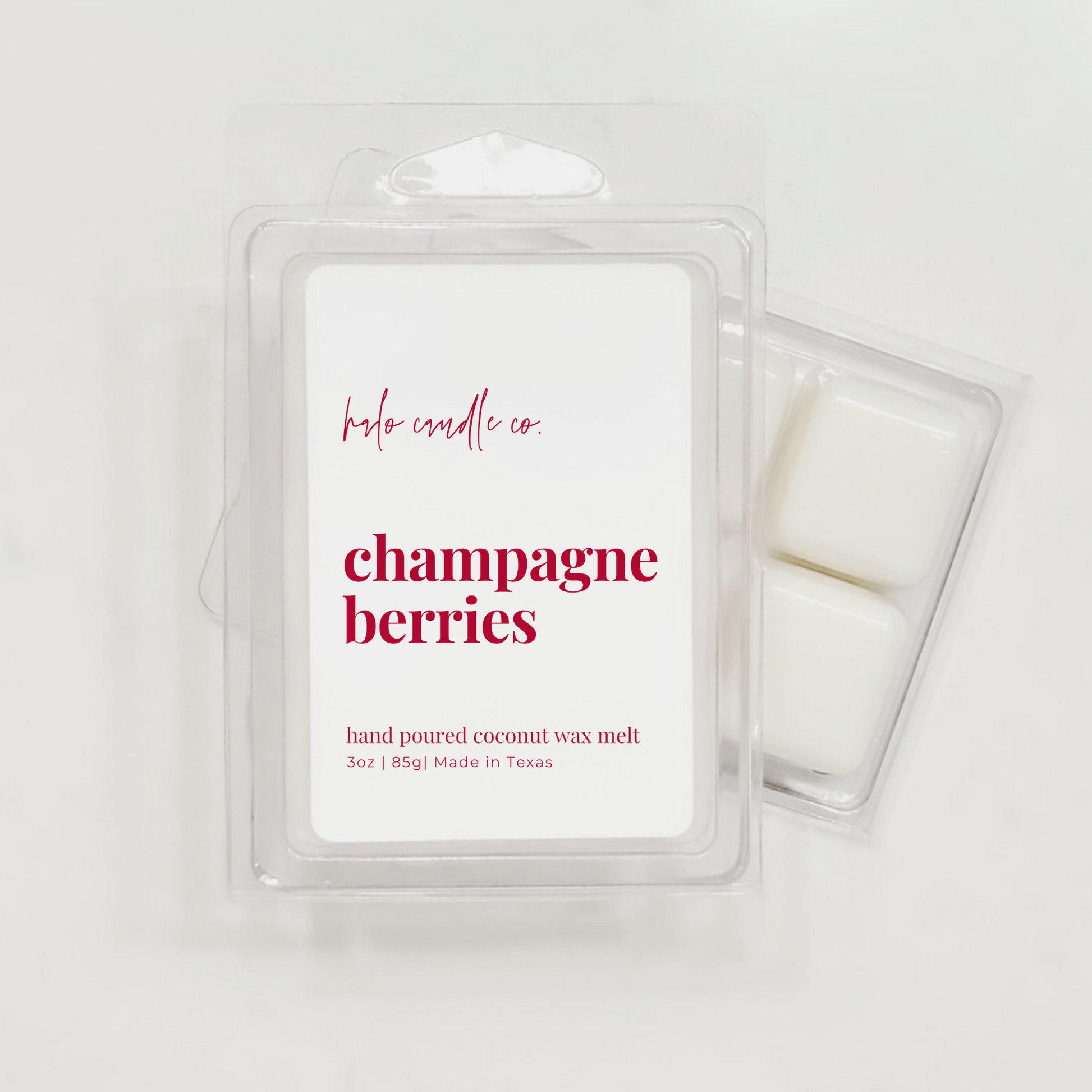 Wax Melts Coconut Wax Candle by Halo Candle Co..