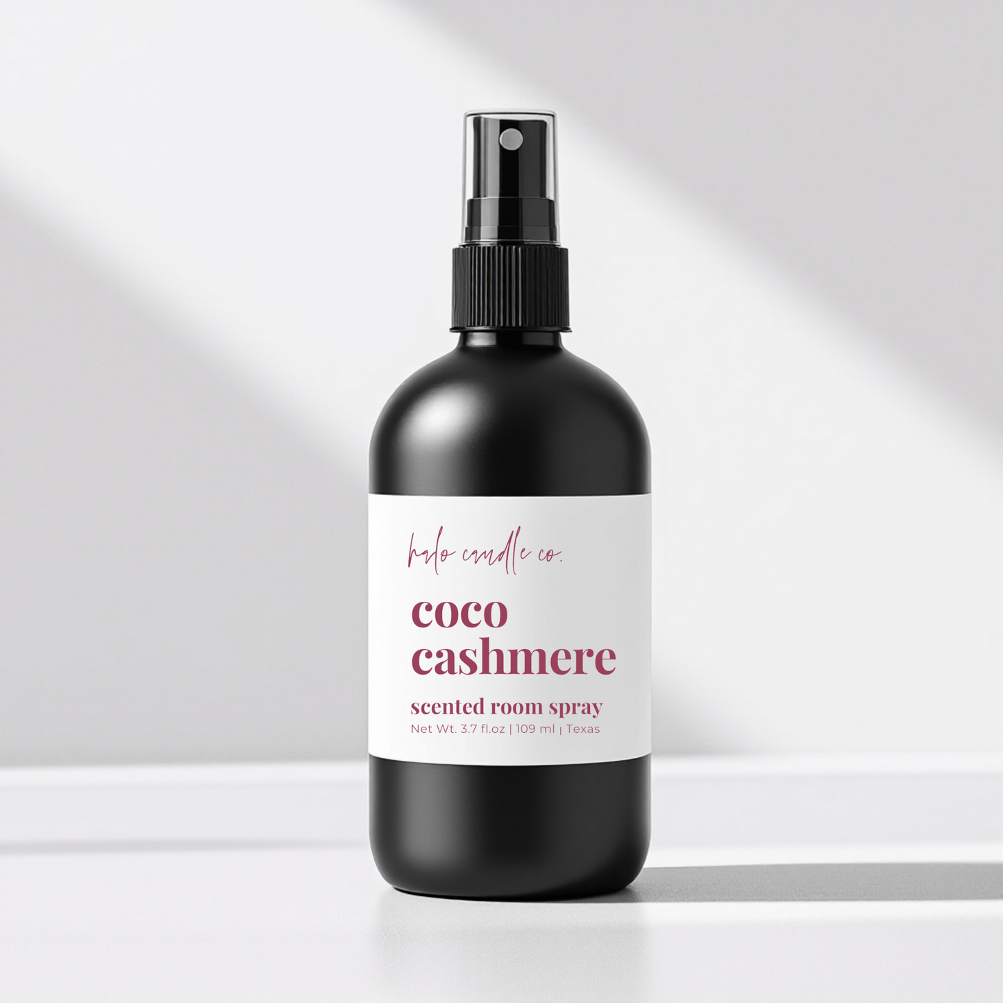 4 oz Room Spray Coconut Wax Candle by Halo Candle Co..