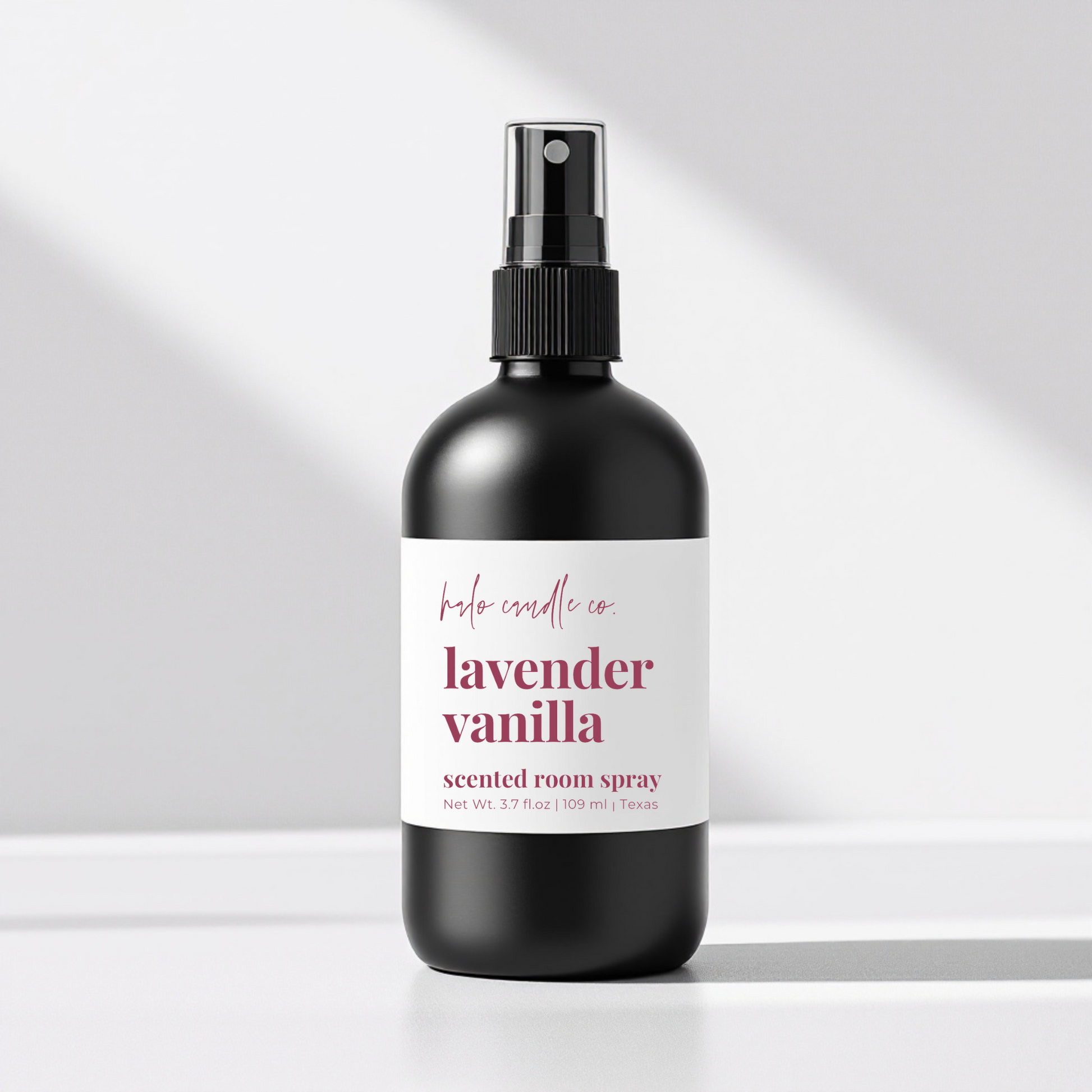 4 oz Room Spray Coconut Wax Candle by Halo Candle Co..