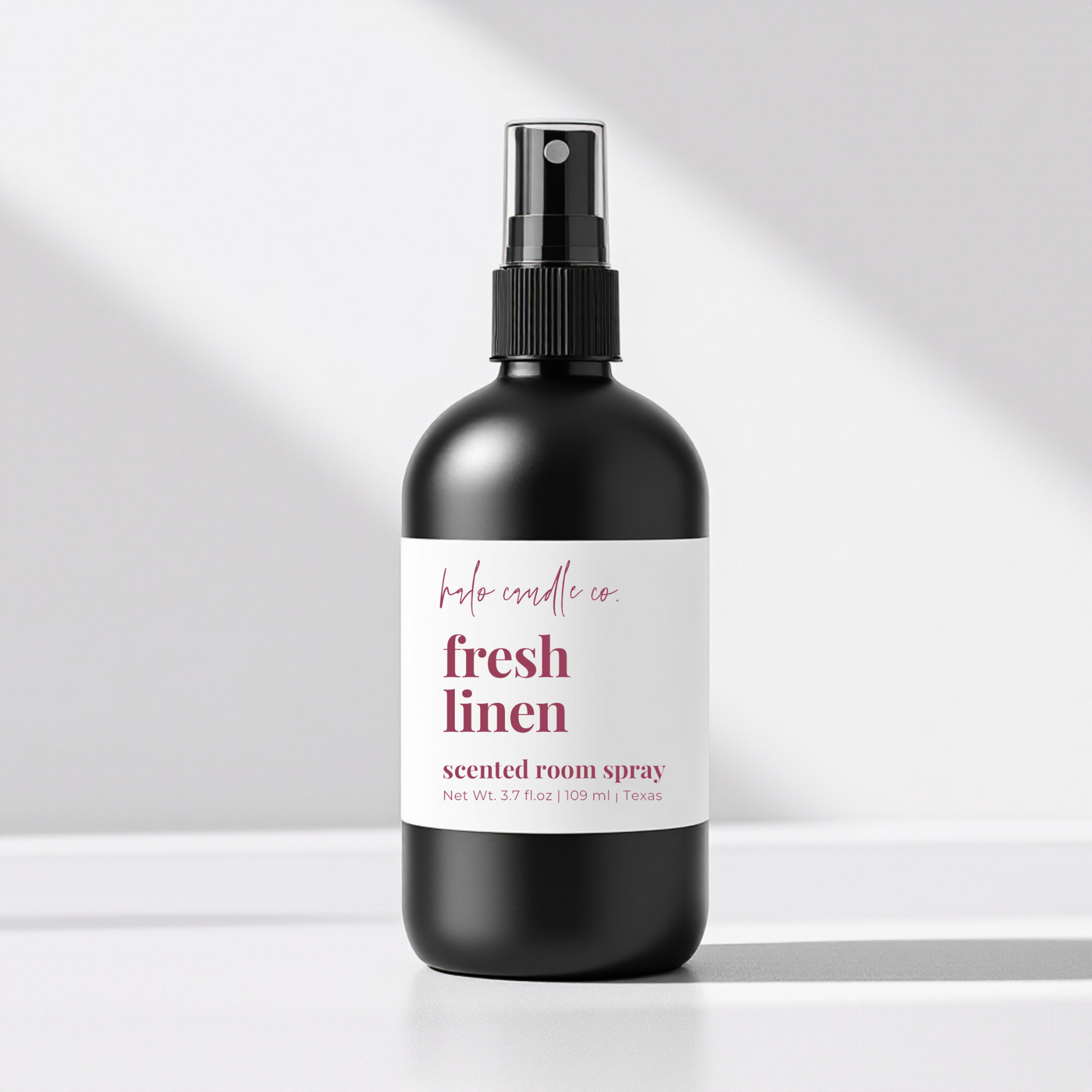 4 oz Room Spray Coconut Wax Candle by Halo Candle Co..