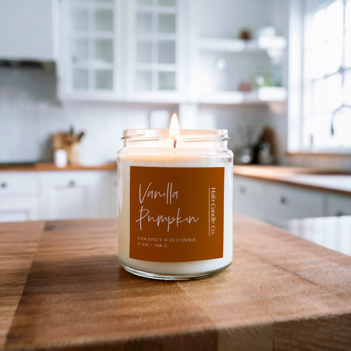 Vanilla Pumpkin | 7 oz Fall Candle
