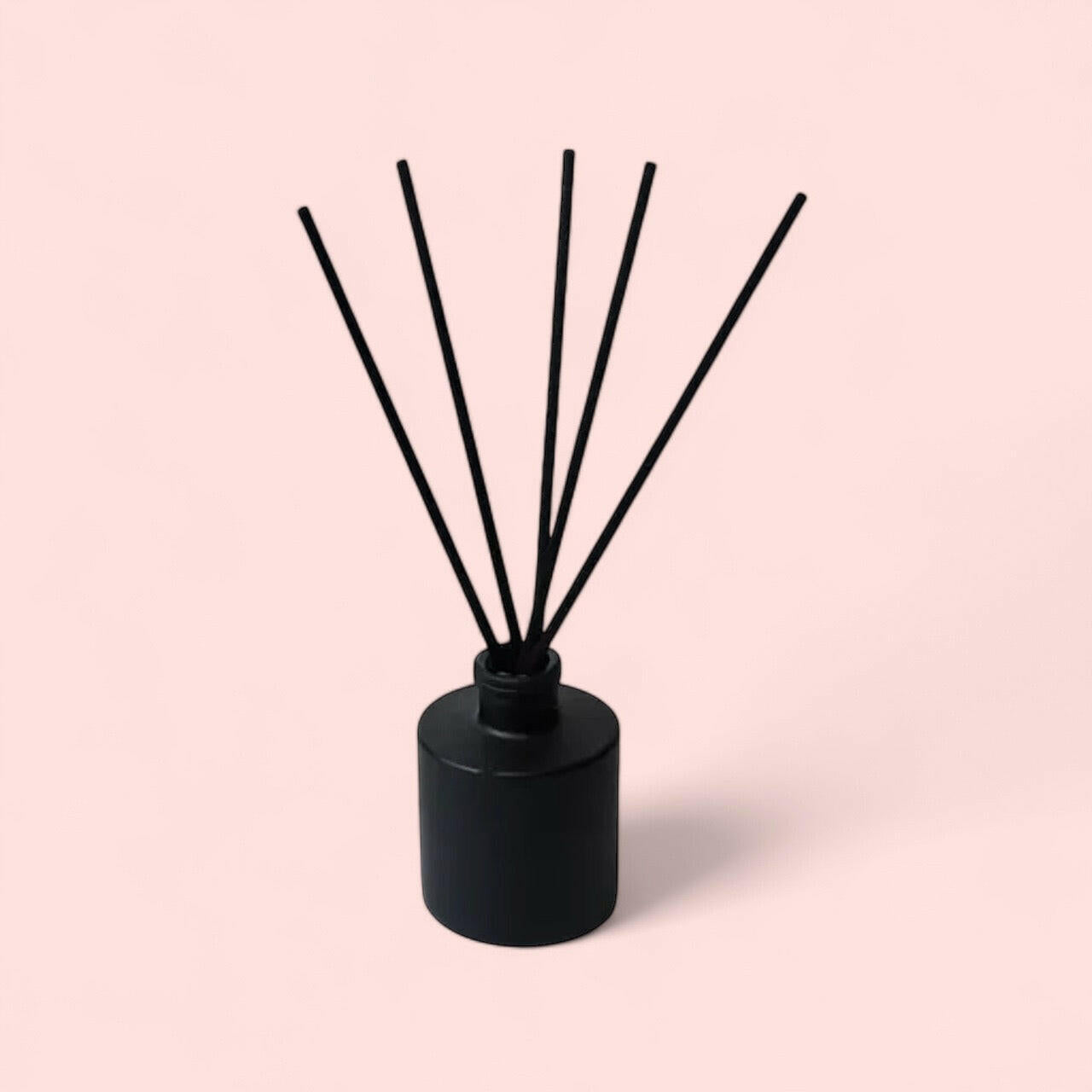 Matte Black | Reed Diffusers Coconut Wax Candle by Halo Candle Co..