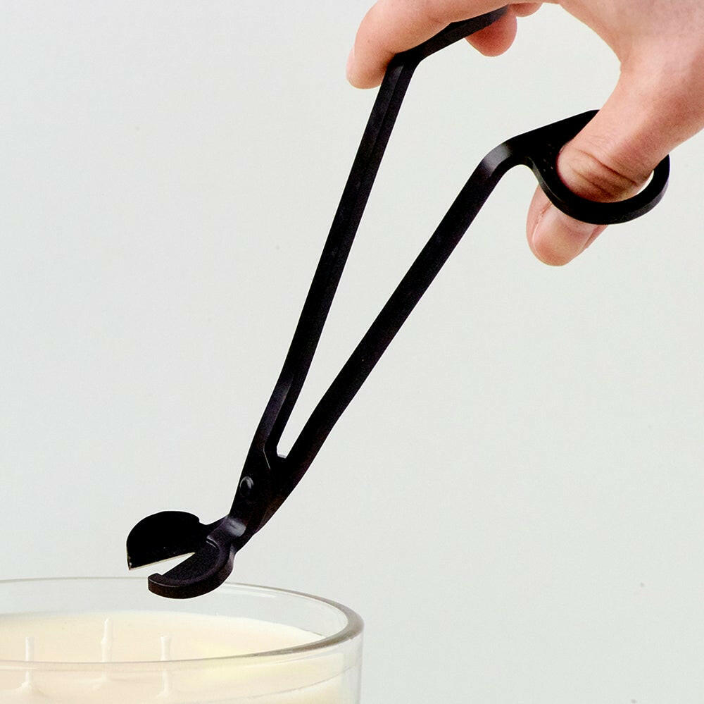 Wick Trimmer Coconut Wax Candle by Halo Candle Co..