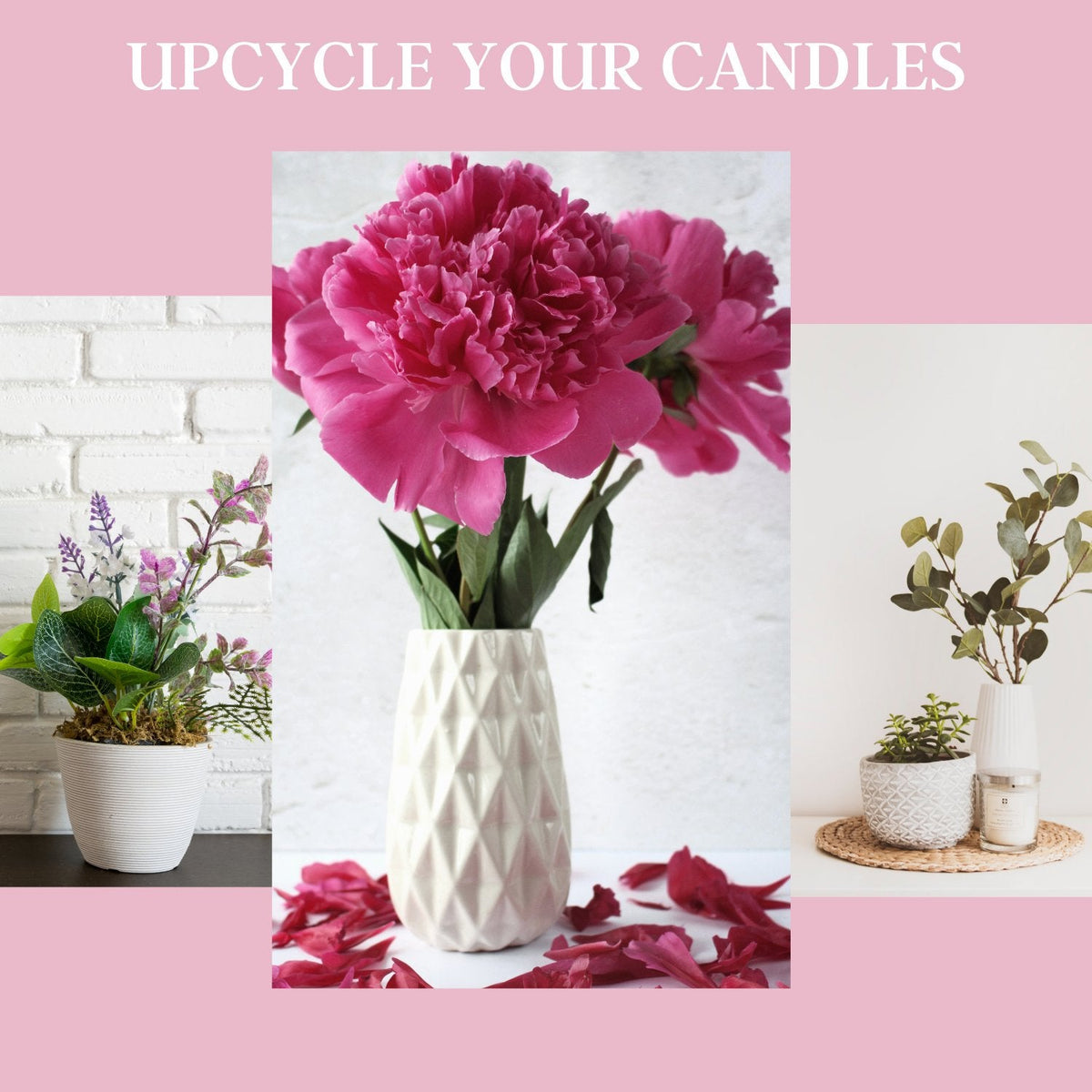 Creative ways to upcycle and repurpose empty candle jars and vessels