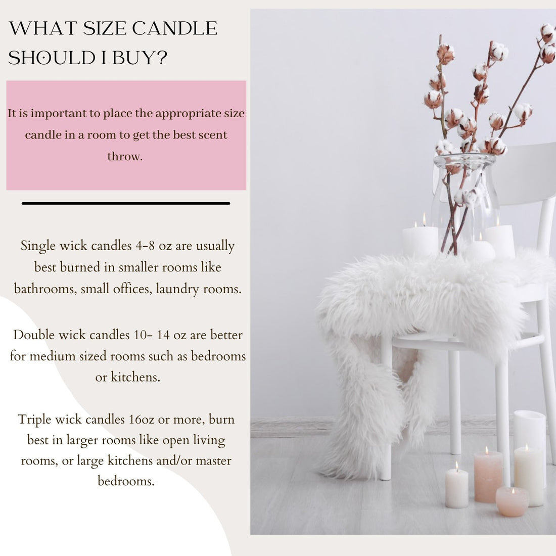 What size should I buy? - Halo Candle Co.