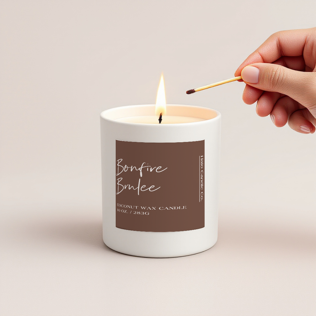 Bonfire Brulee | 10 oz Fall Candle