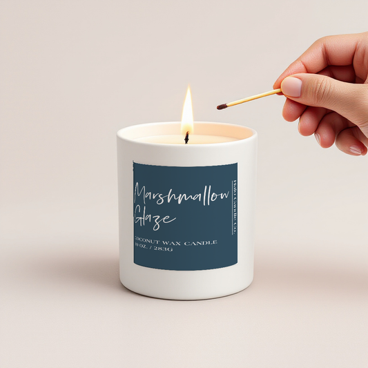 Marshmallow Glaze | 10 oz Fall Candle