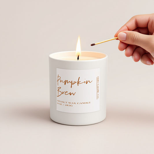 Pumpkin Brew | 10 oz Fall Candle