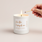 Vanilla Pumpkin | 10 oz Fall Candle