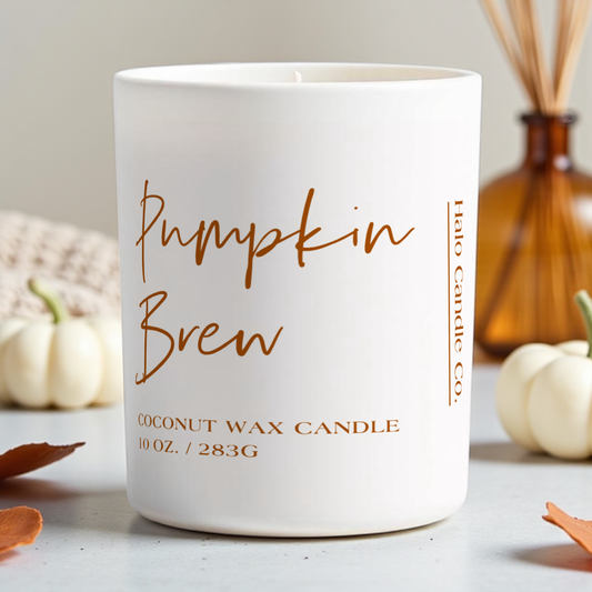 Pumpkin Brew | 10 oz Fall Candle