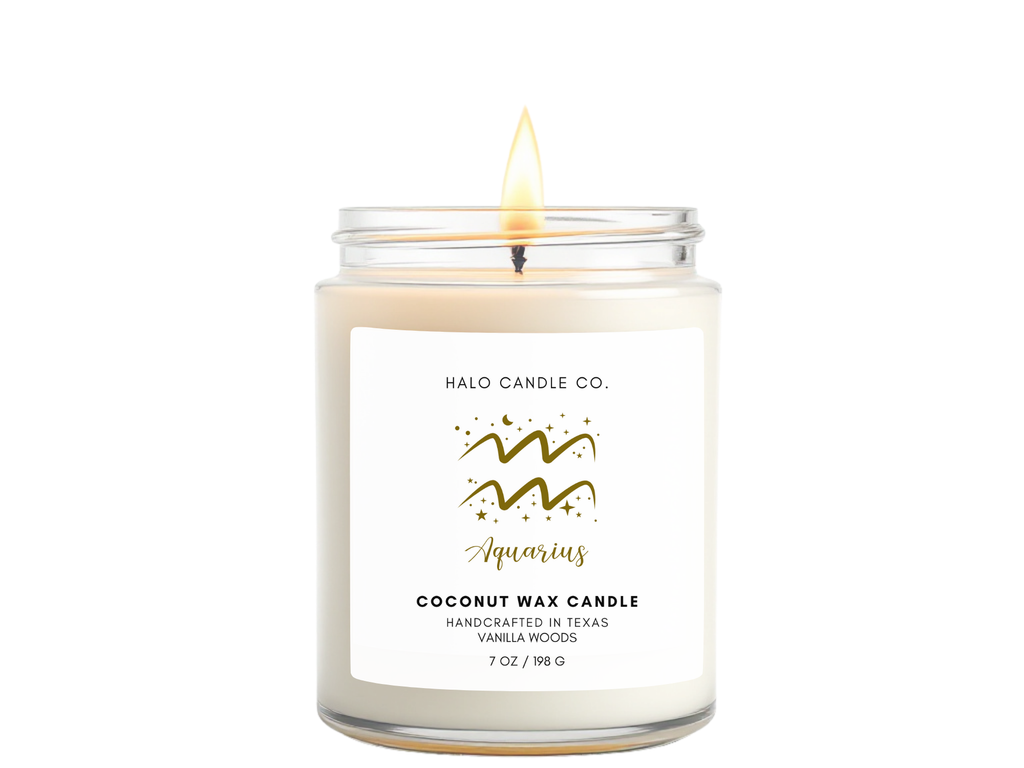 Zodiac Candles - Astrology Sign Candle