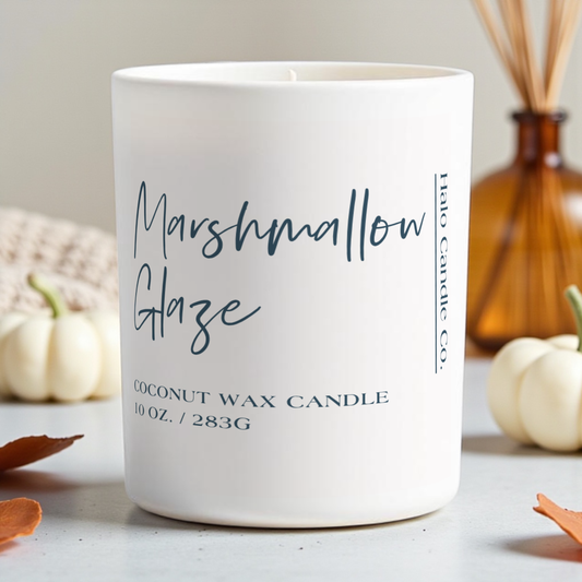 Marshmallow Glaze | 10 oz Fall Candle