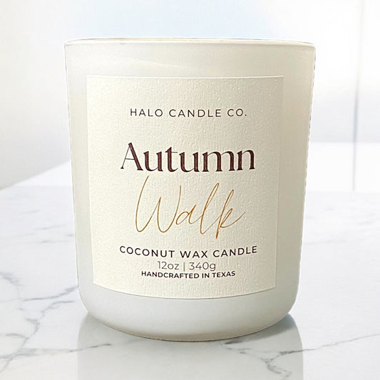 12 oz Fall Candles scented candle Candles Halo Candle Co.