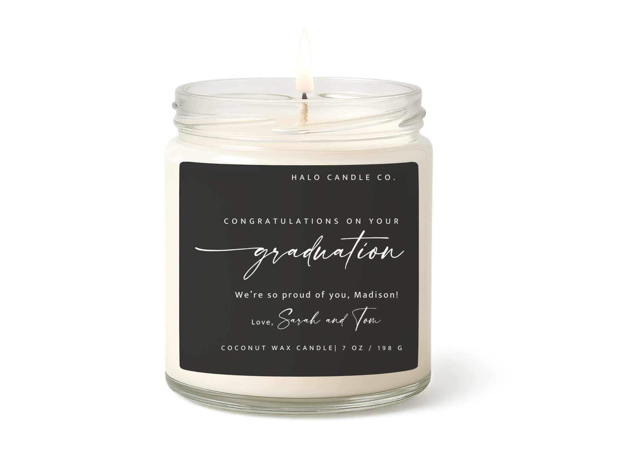 Graduation Candles - Congratulations Gift Candle