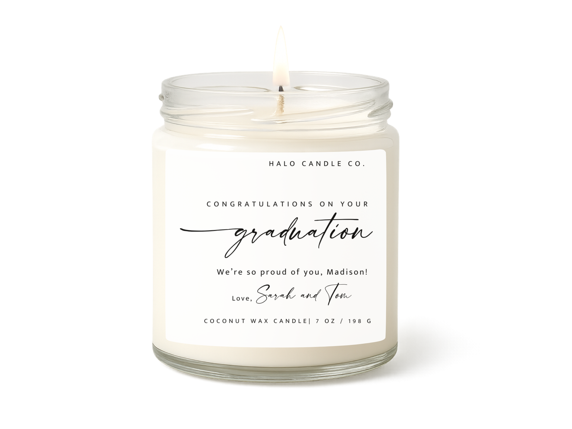 Graduation Candles - Congratulations Gift Candle