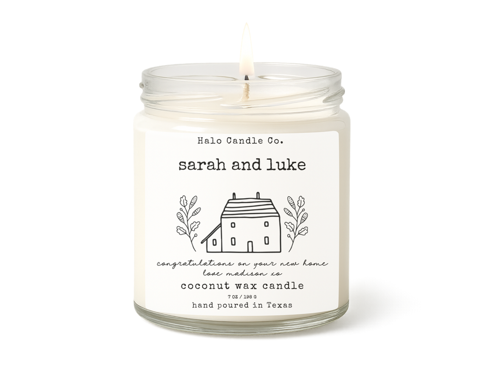 New Home Candles - Housewarming Gift Candle