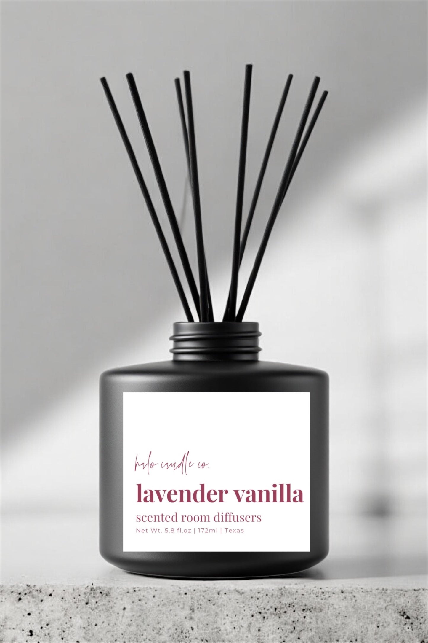 Matte Black | Reed Diffusers