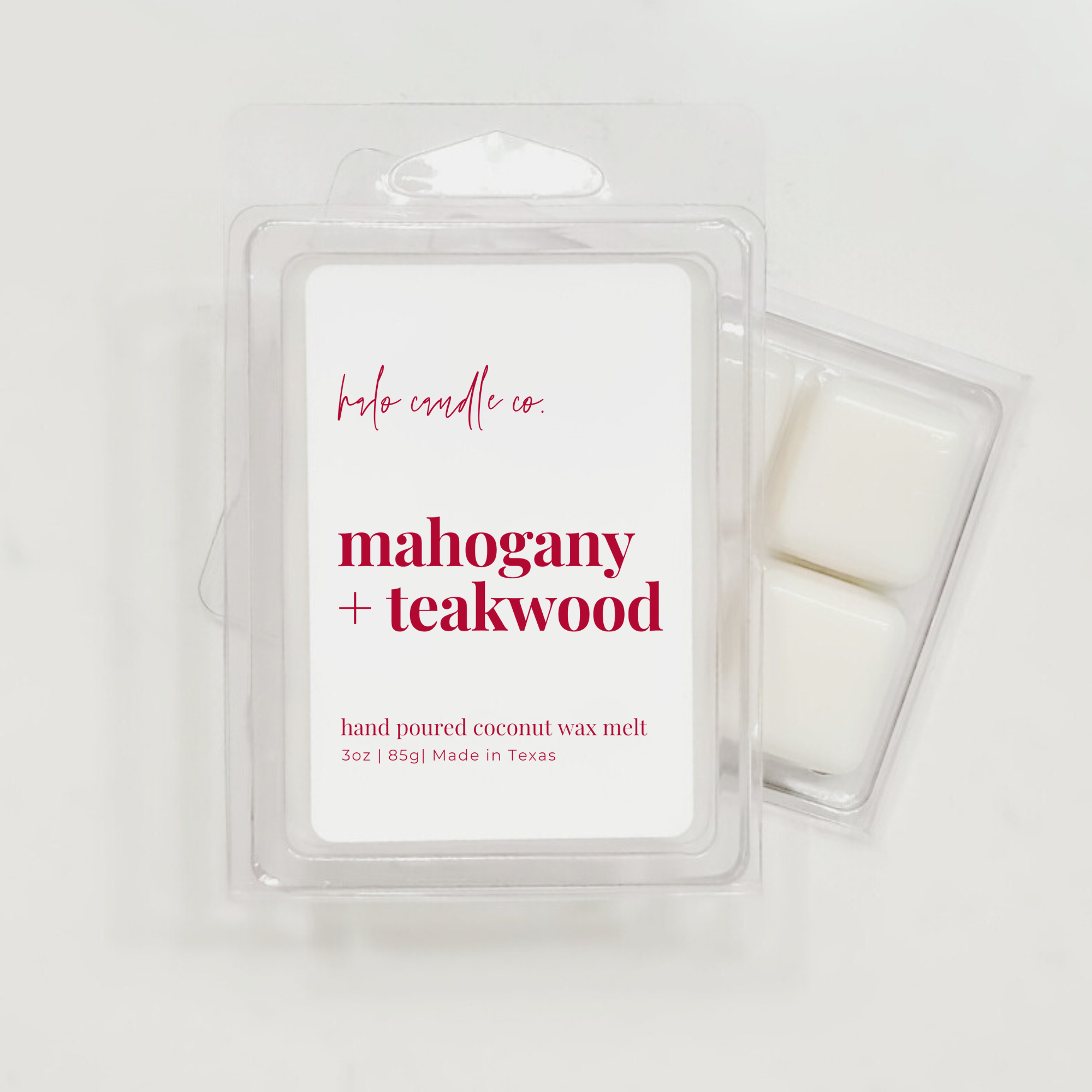 Wax Melts Coconut Wax Candle by Halo Candle Co..