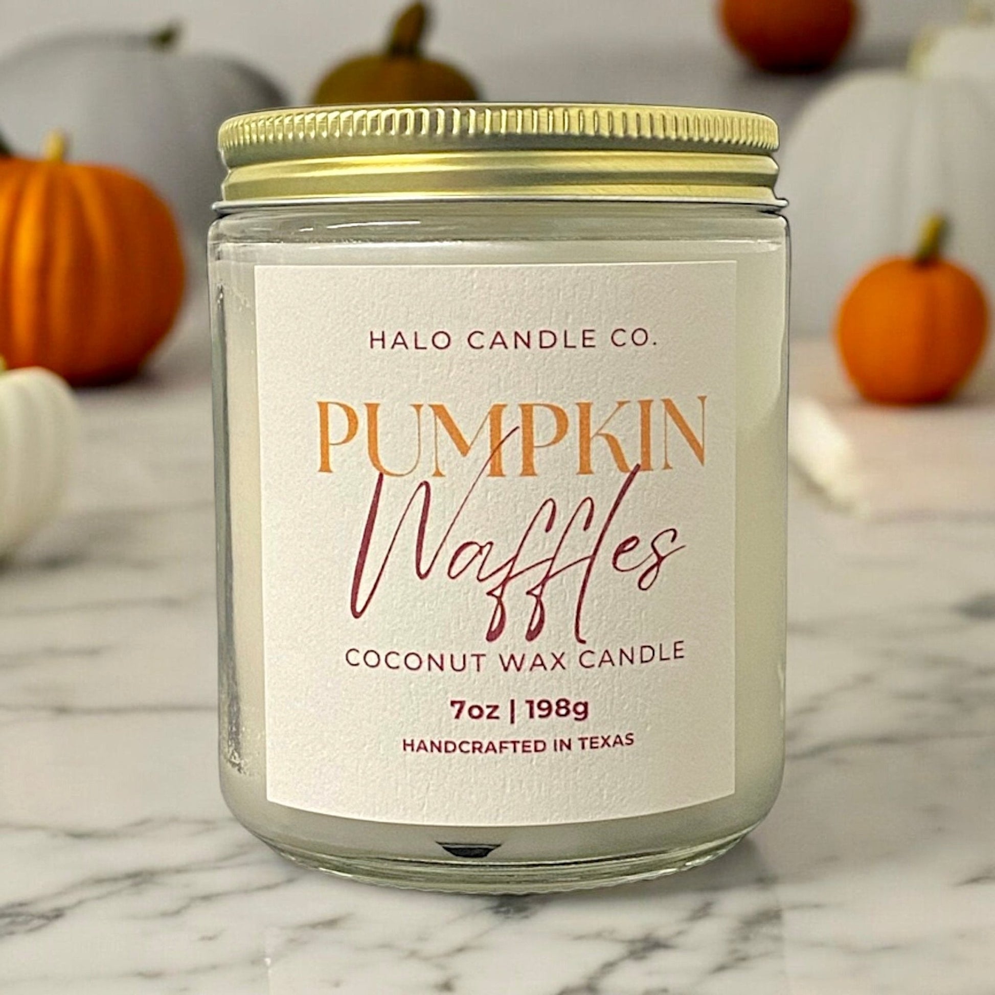 7 oz Fall Candles scented candle Candles Halo Candle Co.