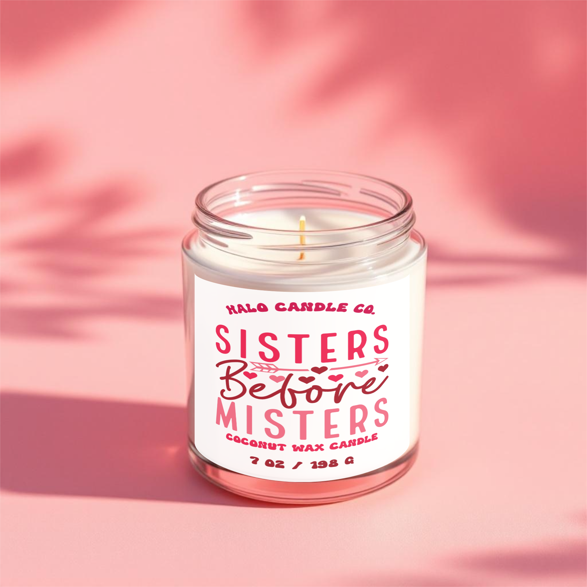 7 oz Valentine's Candle - Choose Your Scent