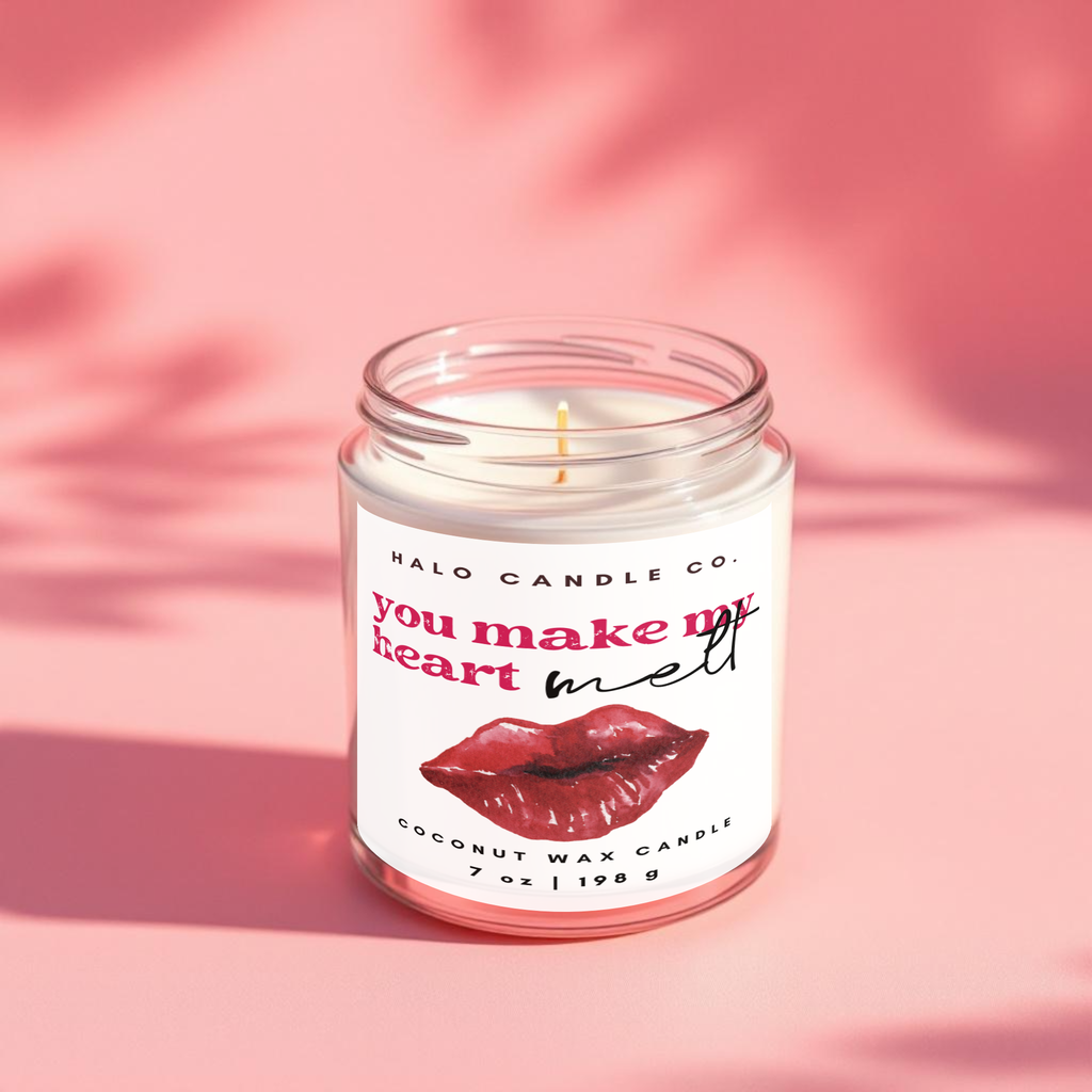 7 oz Valentine's Candle - Choose Your Scent
