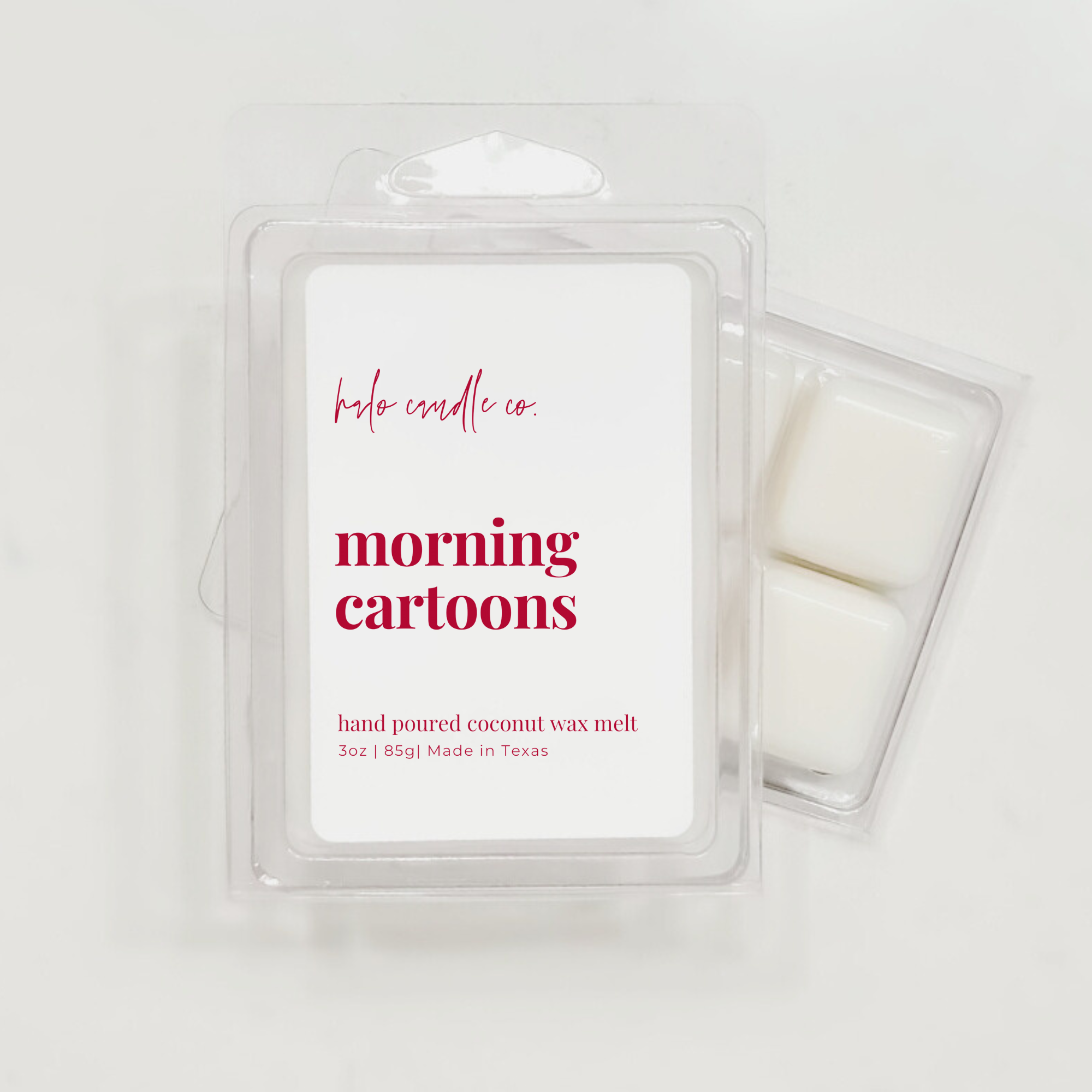 Wax Melts Coconut Wax Candle by Halo Candle Co..