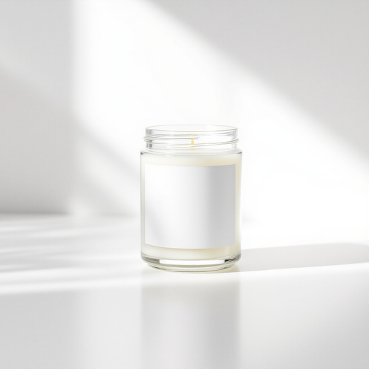 7 oz White Label Candles Coconut Wax Candle by Halo Candle Co..