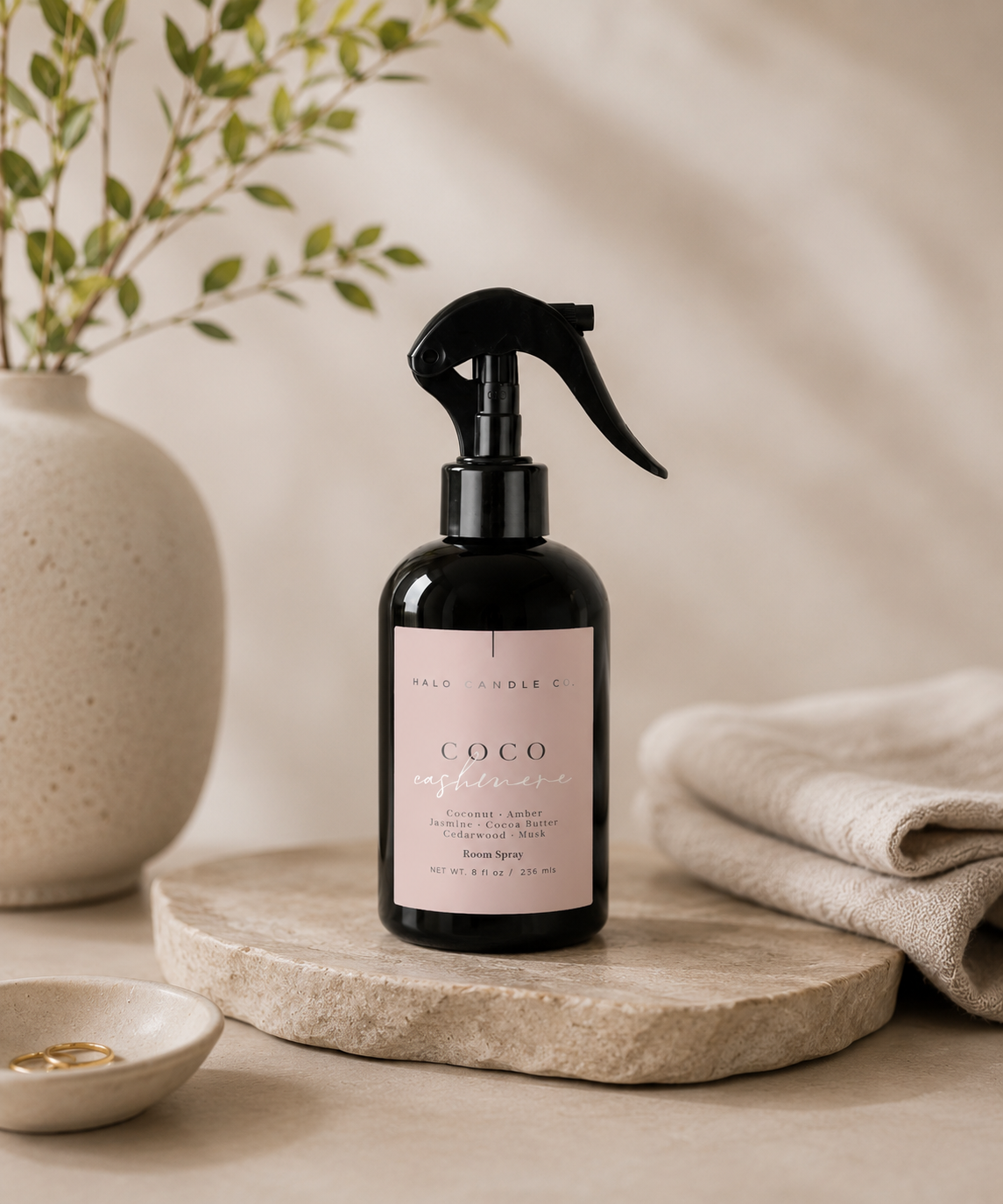 The Signature Scent Set | 10 oz Candle + 8 oz Room Spray