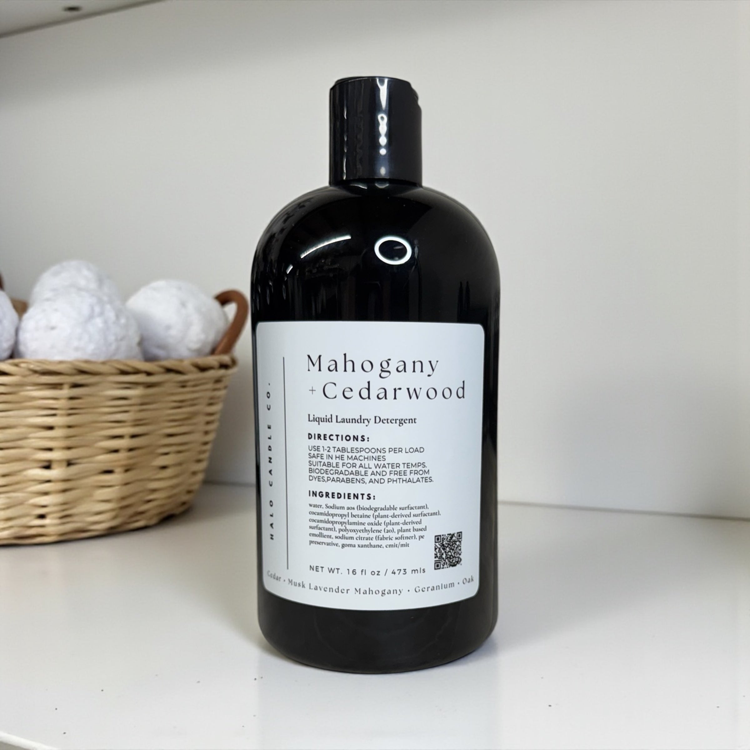 Laundry Detergent 16 oz | Clean Ingredients | Home Fragrance