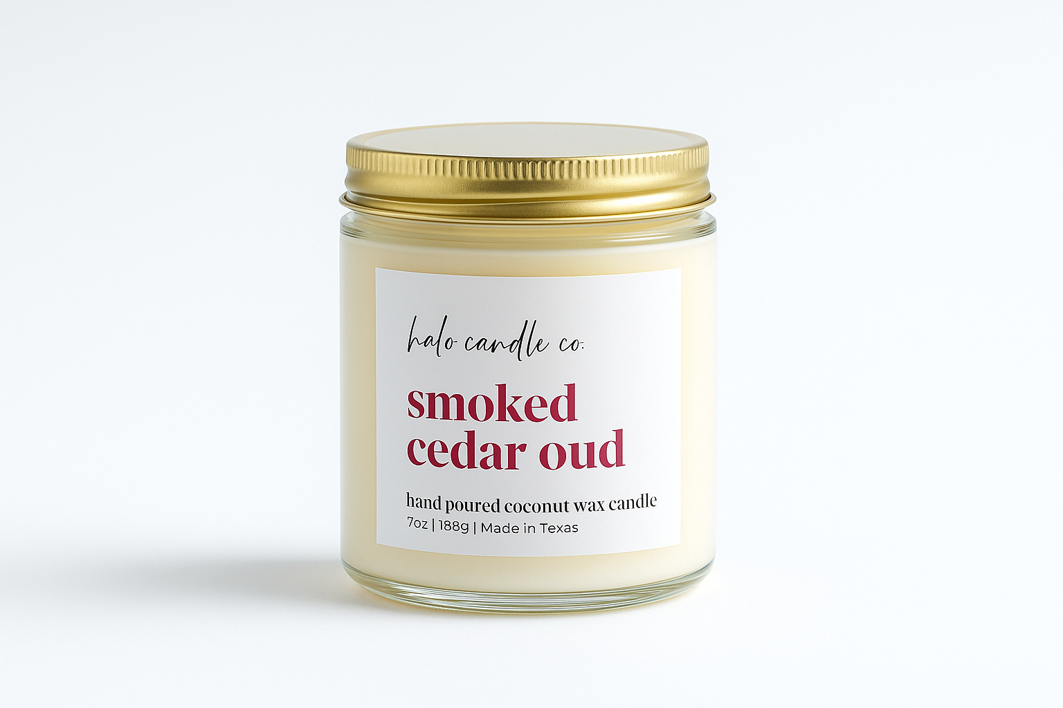 Smoked Cedar Oud - updated to match other label styles