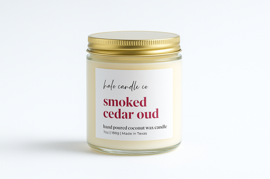 Smoked Cedar Oud - updated to match other label styles